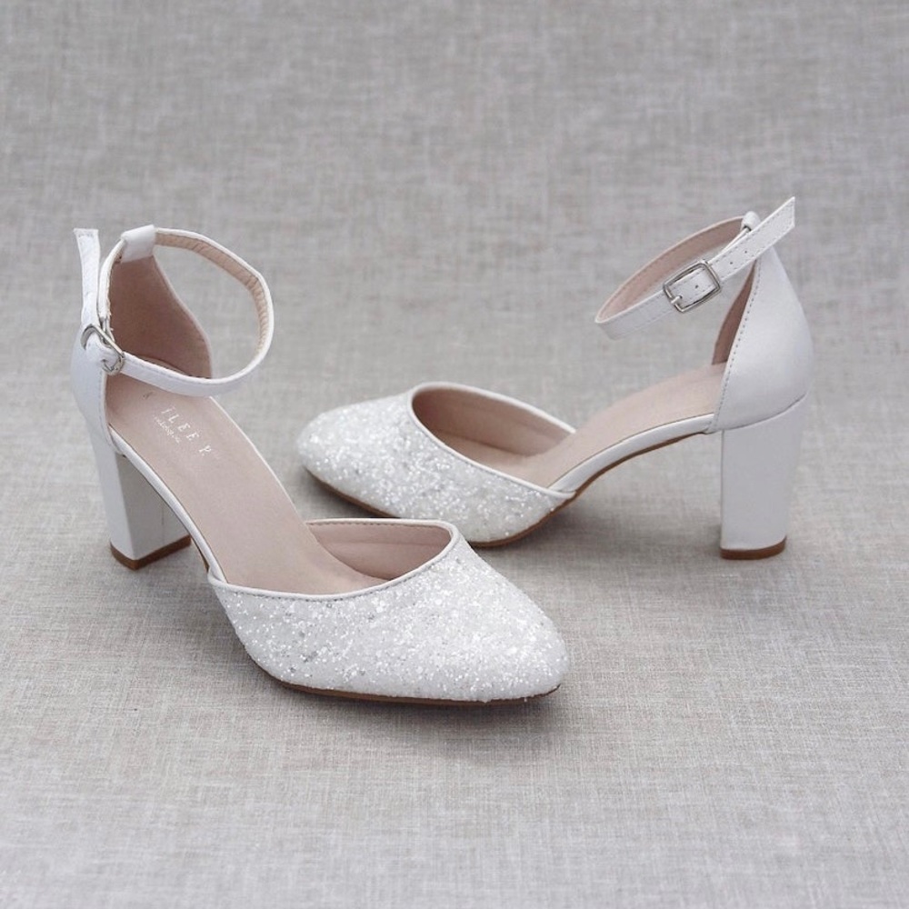 Sparkly Bridal Heels